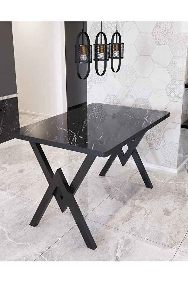 80x120 Alara Mutfak Masası Yemek Masası Balkon Masası Cafe Masası 3